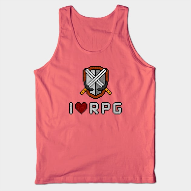 I ♥ RPG Tank Top by Shi